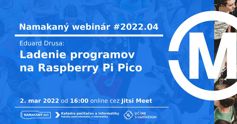 Ladenie programov na Raspberry Pi Pico - banner